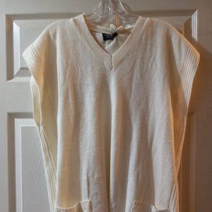 Vintage Knitivoll Women Sweater With Belt Size L/XL